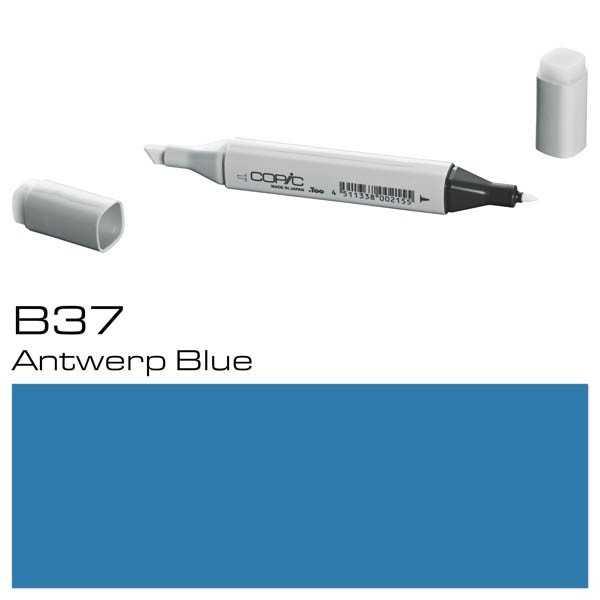 COPIC MARKER B37 ANTWERP BLUE